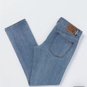 Volcom Vorta Slim Straight Jeans - Blue - 31